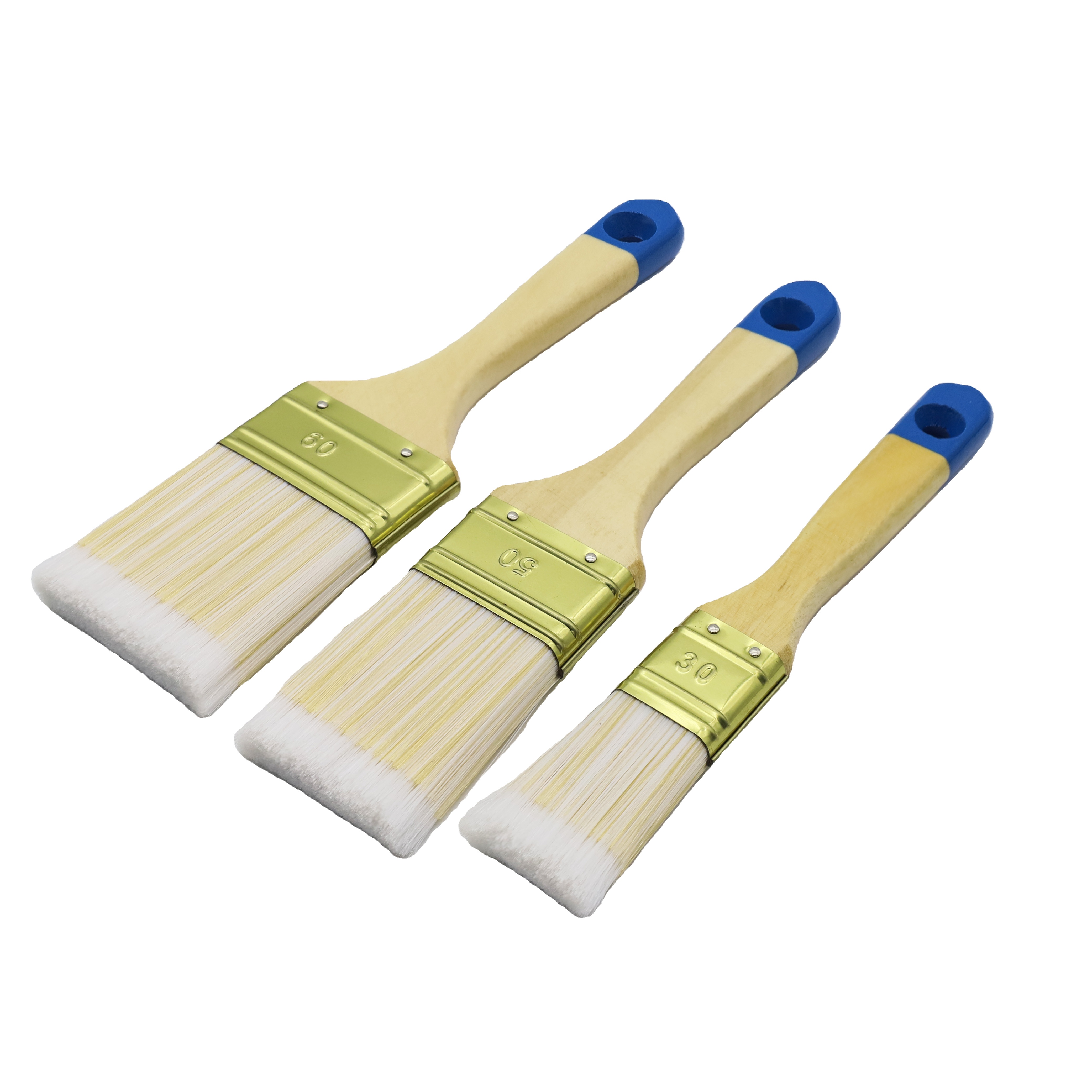 Chinese Promotional Wholesale Factory Sale Paintbrush Flat Painting Brush Set Paint Brushes For Wall