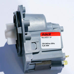 Bomba de Desagüe ASKOLL 230V 40W 50Hz Tipo M231XP para <span class=keywords><strong>Lavadora</strong></span>, Repuestos para <span class=keywords><strong>Secadora</strong></span> - Product Image 1