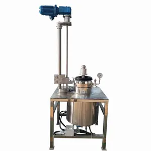 15L lab ss316 304 esterification polymer reactor with vacuum pump