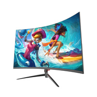 Moniteur de jeu incurvé sans bordure LED 27/32 pouces pour PC, 180/240 Hz, vente en gros, prix usine, promotion exceptionnelle