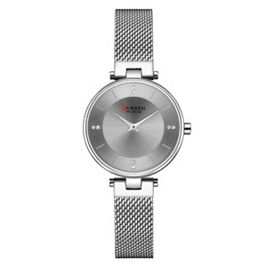 Orologio da polso da <span class=keywords><strong>donna</strong></span> classico in acciaio inossidabile con strass da <span class=keywords><strong>donna</strong></span> - Product Image 4