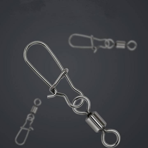 Accessoires de pêche à la <span class=keywords><strong>carpe</strong></span> Palmer Snap Swivel, émerillons en acier inoxydable et cuivre, émerillons de pêche robustes, connecteur d'émerillon, émerillons à clip - Product Image 5