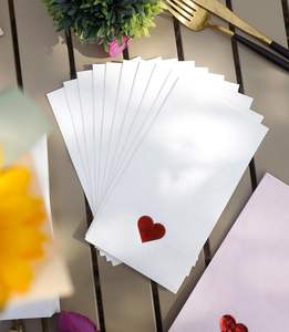 <span class=keywords><strong>Serviettes</strong></span> en papier imprimées jetables pour <span class=keywords><strong>d</strong></span>îner, cocktail, Saint-Valentin, en forme de cœur, pour <span class=keywords><strong>invités</strong></span> - Product Image 4