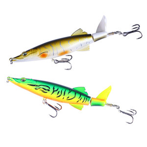 Appât dur pour la pêche en surface, leurre pour attraper des poissons, type <span class=keywords><strong>crocodile</strong></span>, poisson nageur, 1 pièce, 13cm, 16g - Product Image 2