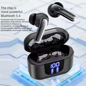 Écouteurs intra-auriculaires <span class=keywords><strong>sans</strong></span> <span class=keywords><strong>fil</strong></span> stéréo étanches à réduction de bruit, tendance 2026, <span class=keywords><strong>pour</strong></span> le gaming et la musique Apple - Product Image 6