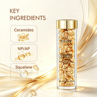 Sérum de Soin de la Peau Source Factory : Capsules d'Essence au Céramide, Rétinol, Squalane – Hydratant, Apaisant, Antioxydant, Lissant et Réparateur