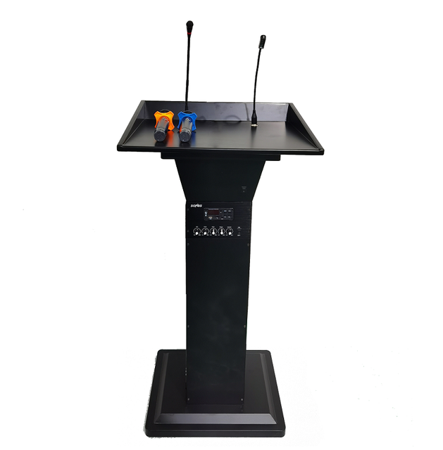 Speech-Podium-Design-Wooden-Pulpits Table Wooden Lectern Stand