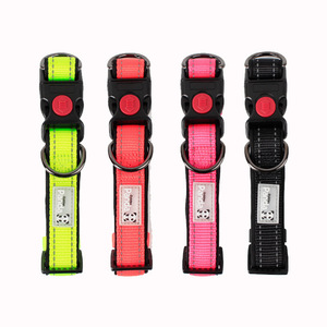 <span class=keywords><strong>Collar</strong></span> de Perro de Nailon Reflectante de Lujo, de Alta Calidad, Superventas, Directo de Fábrica, para Personalizar - Product Image 1