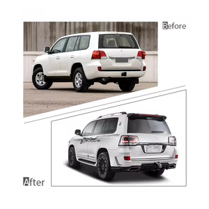 Kit de Actualización de Carrocería para Toyota Land Cruiser 200 2008-2016 a Modelo E <span class=keywords><strong>2021</strong></span>, Parachoques, Parrilla, Faros Delanteros - Product Image 4