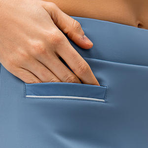 Set di Polo da Tennis gonna da Tennis personalizzata <span class=keywords><strong>2</strong></span> pezzi Set da donna Top corto Fitness con colletto - Product Image 3