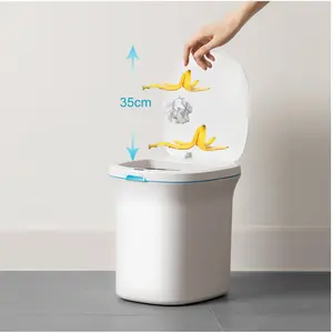 BOOMJOY-Papelera con Sensor automático inteligente para el hogar, contenedor de basura para residuos, venta al por mayor