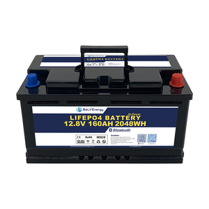 Bely แบตเตอรี่ลิเธียมไอออนแบบชาร์จไฟได้ลึกแบตเตอรี่ลิเธียมไอออน12V160AH สำหรับรถกอล์ฟ RV Camper - Product Image 1