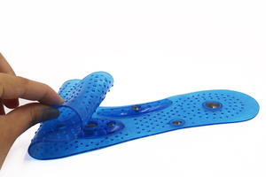 Foot pain relief acupuncture therapeutic Wight <span class=keywords><strong>lost</strong></span> magnetic massage shoe insole - Product Image 4