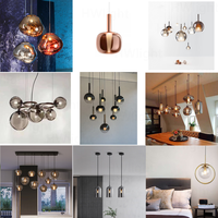Suspension moderne en verre cognac en forme de goutte d'eau, abat-jour en forme de poire, finition noire, luminaire de plafond pour îlot de cuisine, salle à manger, salon, chambre, décoration