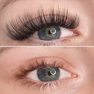 ถาดขนตาปลอมแบบวอลลุ่มสีดำด้าน แคชเมียร์ ขนตาไหม PBT แบบเกาหลี อุปกรณ์ต่อขนตา ขายส่งขนตาปลอม - Product Image 2