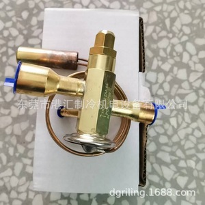 วาล์วควบคุมการขยายตัวแบบเทอร์โมสแตติก Emerson รุ่น TRAE12ZAA ทำจากทองเหลือง สำหรับชุดทำความเย็น - Product Image 1