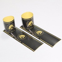 Étiquettes autocollantes personnalisées pour perruques de marque, impression de logo, meilleure qualité, adhésives