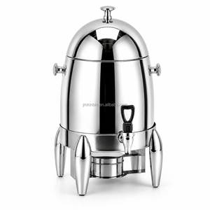 12L Stainless Steel Beverage Dispenser Hot and Cold Juice Dispenser Commercial Juice Urn Coffee Tea Milk Beverage <b>Server</b> <b>Buffet</b> - Product Image 1