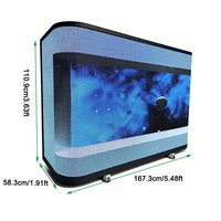 Pantalla LED Igracelite P2.5 a Todo Color para Cabina de DJ en Interiores |   Video Wall Portátil para Recepción, Club, Discoteca o Eventos