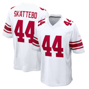 Maillot de football américain personnalisé à manches courtes, style 2025, très demandé # 6 fléchettes # 44 Skattebo NY 100% Polyester Rapide - Product Image 6