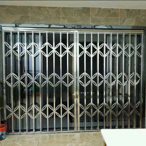 Grille de Sécurité Coulissante en Acier Inoxydable 304 Robuste Antirouille Verrouillable pour Maison Grille Antivol pour Fenêtre - Product Image 3