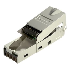 Produit vendu à chaud <span class=keywords><strong>catégorie</strong></span> <span class=keywords><strong>6</strong></span> 8p8c câble Ethernet Gigabit <span class=keywords><strong>RJ45</strong></span> CAT6 câble réseau <span class=keywords><strong>connecteur</strong></span> blindé en métal - Product Image 4