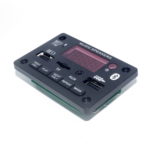 2x40W amplificador 5,0 REPRODUCTOR DE MP3 placa decodificadora con 12V Módulo de altavoz FM para coche soporte de formato de Audio de plástico que incluye FLAC - Product Image 1