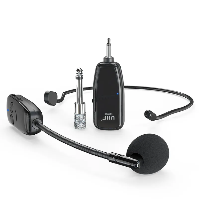 Professional Wireless Microphone Headset Mic Wireless Headset with Mic Broadcasting Studio Microphone Headset
