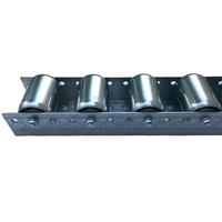 Rouleau métallique en alliage d'aluminium, acier inoxydable, polyuréthane, résistant à la corrosion, certifié CE, longueur personnalisable, haute capacité de charge