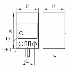 Mujia MJ loạt Chất lượng cao ổn định PBT Nhà ở vật liệu phổ cảm ứng gần gũi cảm biến IP67 đánh giá NPN/PnP đầu ra 0-5 mét - Product Image 2