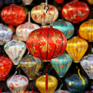 Lanterne artisanale haut de gamme de Ho Chi Minh City, écologique, naturelle, idéale pour les fêtes, les mariages et la décoration intérieure - Product Image 1