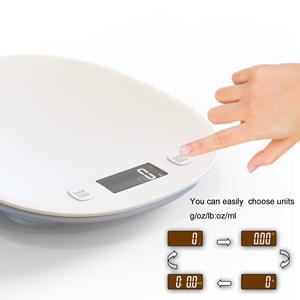 Balance électronique de cuisine en acier inoxydable, modèle 2021, 10 kg, balance numérique pour aliments et pâtisserie, transfrontalière - Product Image 5