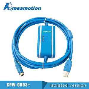 GPW-CB03 + 産業用GP/プロフェイスプログラミングケーブル銅導体付きPVC絶縁<span class=keywords><strong>2</strong></span>*10mm GP37W2 GP2301 GP2500 - Product Image 5
