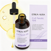 ETRUN ALISA Formule Naturelle de Grade Médical ETRUN ALISA C+E Ferulic 15% Essence Liquide 60ml Essence Anti-Âge et Éclaircissante