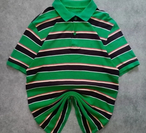 เสื้อยืดผู้ชายแบบสวมใส่สบาย ระบายอากาศได้ดี แห้งเร็ว ซับเหงื่อ ผลิตตามแบบ OEM ลายทางถัก  สำหรับออกกำลังกายหรือใส่ลำลอง  รับสกรีนโลโก้ - Product Image 3