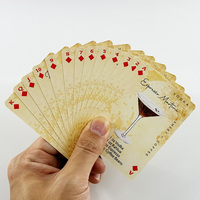 Offre Spéciale – Cartes à Jouer Personnalisées Double Face en Plastique avec Votre Design (CM) – Jeu de Cartes Amusant, Tarot, As, Poker