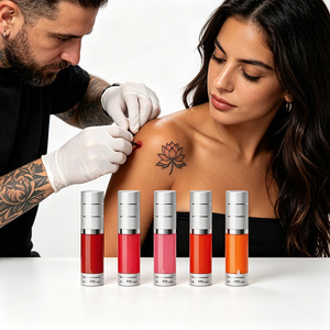 Colorfast semi-permanent pigment for mist brows lips <b>soft</b> cream even transparent mild plant formula multi-color large kit - Product Image 6