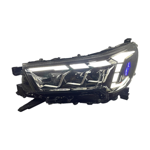 Sanvi Accessoires Phare à LED pour <span class=keywords><strong>Hilux</strong></span> 2020 2021 2022 2023 2024 LED coulant DRL - Product Image 1