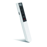 Présentateur sans fil RF 2,4G, télécommande, pointeur laser, distance de contrôle de 200 m, batterie au lithium rechargeable pour les réunions