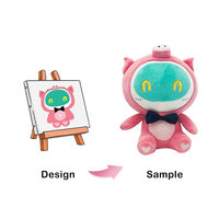 Peluche Capybara drôle sur mesure ODM Polyester Kawaii peluche avec logo personnalisé jouets en peluche