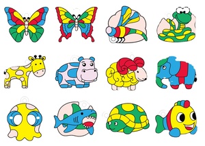 Bán Buôn Nhựa 4 Miếng Tự Làm Cửa Sổ Nghệ Thuật Giáng Sinh Unicorn Mặt Trời Bắt Thủ Công Kit Cho Trẻ Em Món Quà - Product Image 2