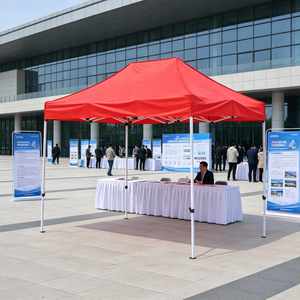Portable Waterproof <b>Popup</b> Gazebo Canopy <b>Tent</b> 2x3m Custom Full Print Folding Type for Outdoor Trade Show Fair Roadshow Temporary - Product Image 1