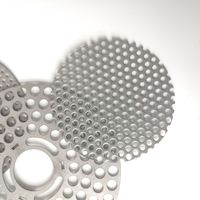 Baitong Anti-Korosi Logam Plate Lubang Punched 18/8 Stainless Steel Layar Filter Layar Disc