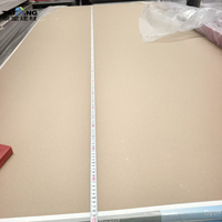 Plaque de plâtre Ba13 Sénégal 1200*3000mm pour plafond 12.5mm 9.5mm, plaque de plâtre hydrofuge pour mur