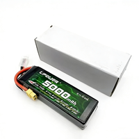 Batterie de drone haute capacité 5000mAh/5200mAh 3S 6S LiPo pour course FPV, voiture RC, crawler, avion, charge rapide, longue autonomie