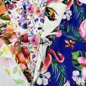 Tissu jersey à impression numérique personnalisé, 95% coton, 5% spandex, <span class=keywords><strong>lycra</strong></span>, vente en gros, sans MOQ, pour enfants - Product Image 6