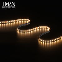 Bande LED haute densité DC24V 2835, 120 LED/m, cuivre 3oz PCB, Ra90 CRI, IP20, 8mm, ruban flexible, éclairage architectural commercial