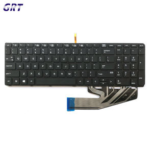 OEM pour <span class=keywords><strong>HP</strong></span> Probook <span class=keywords><strong>450</strong></span> <span class=keywords><strong>G3</strong></span> 455 <span class=keywords><strong>G3</strong></span> 470 <span class=keywords><strong>G3</strong></span> <span class=keywords><strong>CLAVIER</strong></span> avec rétro-éclairé avec cadre US Layout Prix d'usine Bonne qualité - Product Image 2