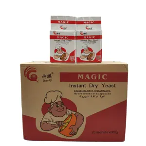 500g mỗi túi ma thuật thương hiệu hoạt động nướng men/ngay lập tức khô men/cao & Thấp đường khô men rượu men