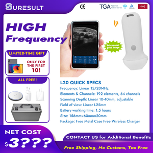 Suresult L20 công nghệ hàng đầu xách tay tuyến tính máy siêu âm cho da mỹ phẩm phân tích và điều trị giám sát - Product Image 2